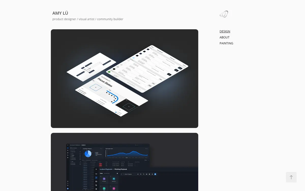 Portfolio site of Amy Lu