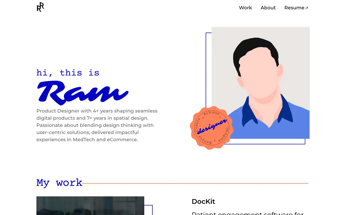 Portfolio site of Ramkumar Rajendran